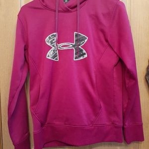 Purple Under Armor Hoodie